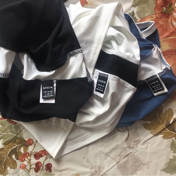 JUNIORS SHEIN SMALL 3 pack tank top BUNDLE NEW - Picture 6 of 6